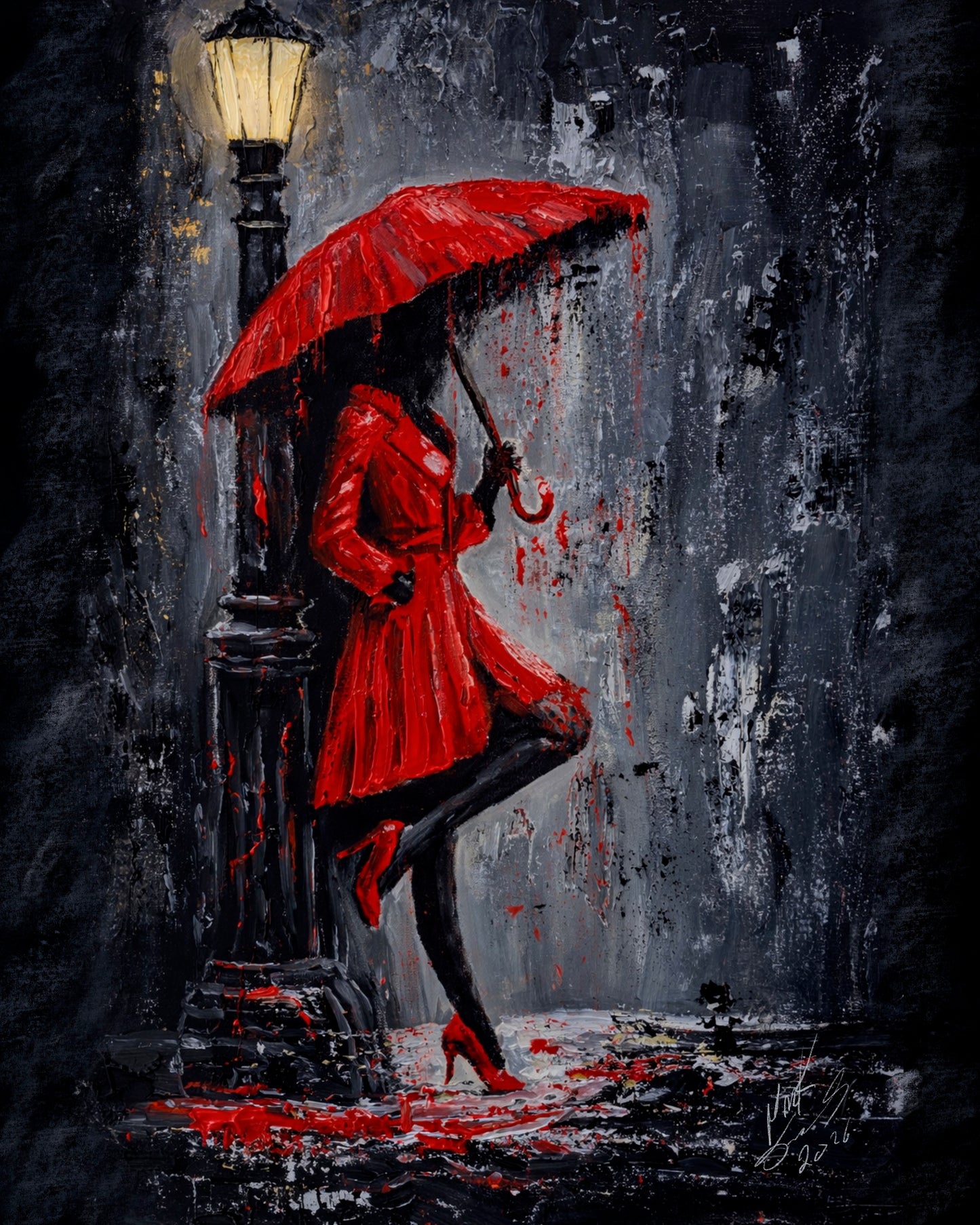 Raining Red