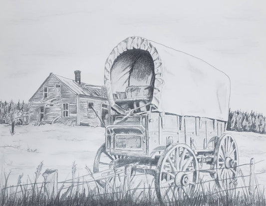 Pioneer Spirit: Custom Sketch by Wallace Horn
